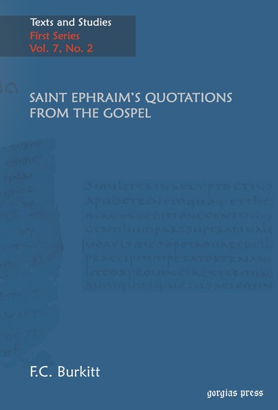Saint Ephraim's Quotations From The Gospel