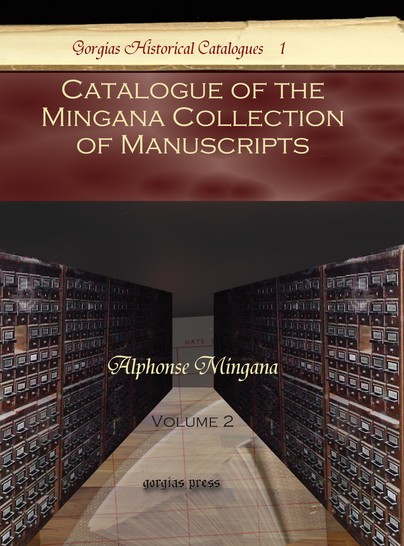 Catalogue of the Mingana Collection of Manuscripts (Vol 2)