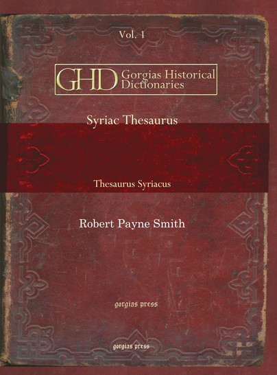 Syriac Thesaurus (Vol 1)
