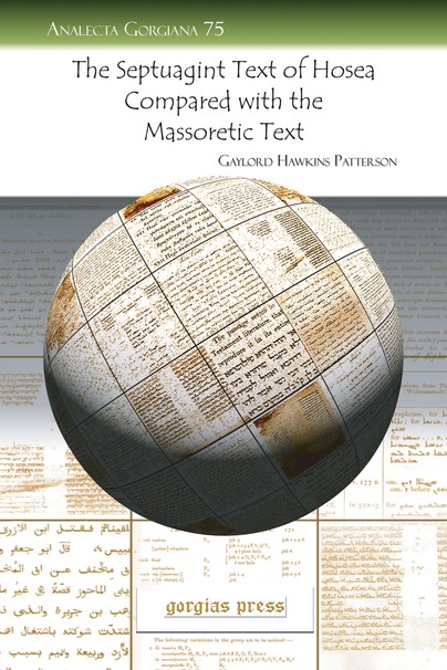 The Septuagint Text of Hosea Compared with the Massoretic Text