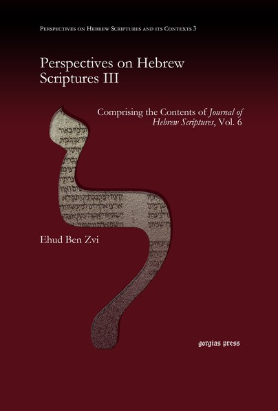 Perspectives on Hebrew Scriptures III