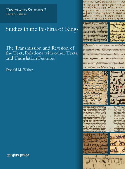 Studies in the Peshitta of Kings