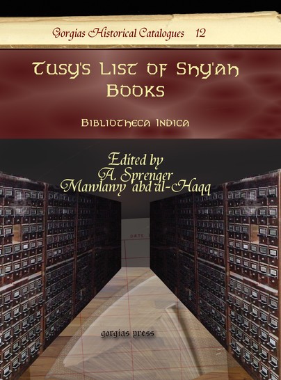 Tusy's List of Shy'ah Books