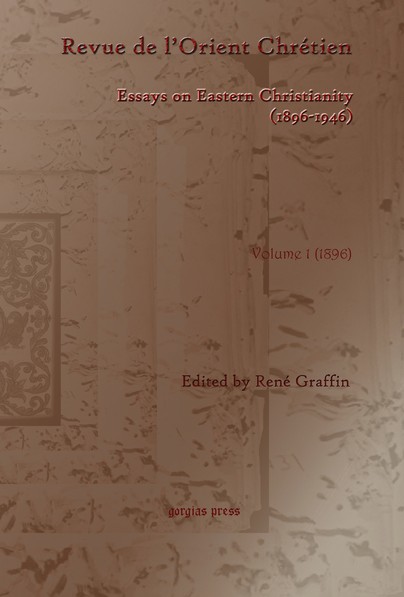 Revue de l’Orient Chrétien (1896-1946) (Vol 1-31)