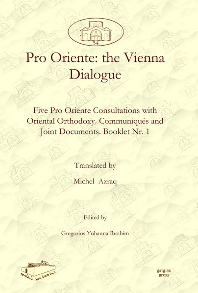 Pro Oriente: the Vienna Dialogue