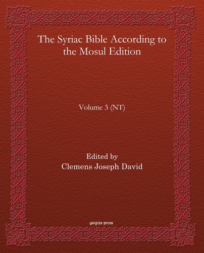 The Syriac Bible According to the Mosul Edition (Vol 3)