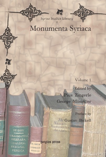 Monumenta Syriaca (Vol 1-2)
