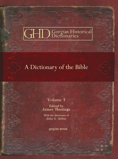 A Dictionary of the Bible (vol 3)