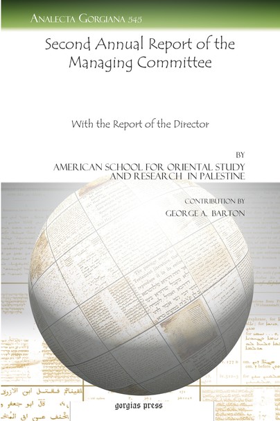 Second Annual Report of the Managing Committee