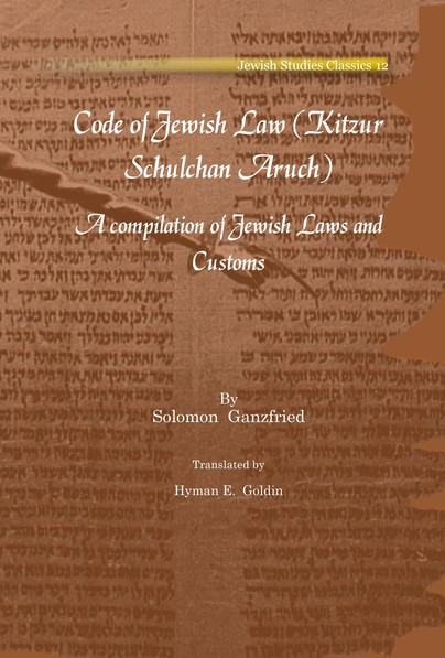 Code of Jewish Law (Kitzur Schulchan Aruch)