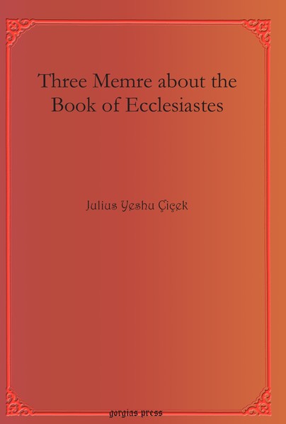 Three Memre about the Book of Ecclesiastes
