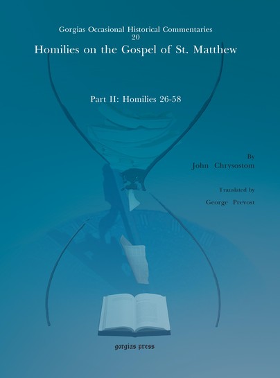 Homilies on the Gospel of St. Matthew