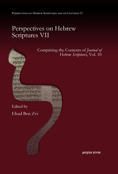 Perspectives on Hebrew Scriptures VII