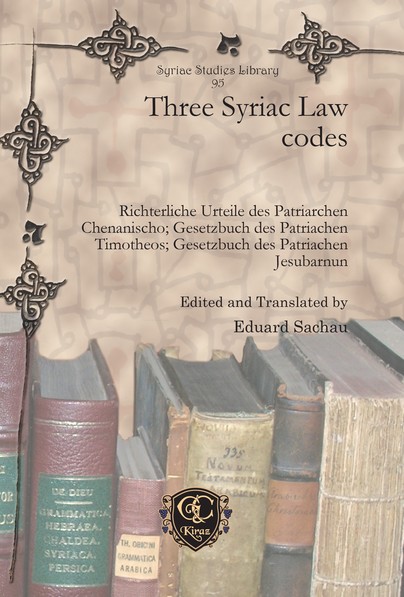 Three Syriac Law codes