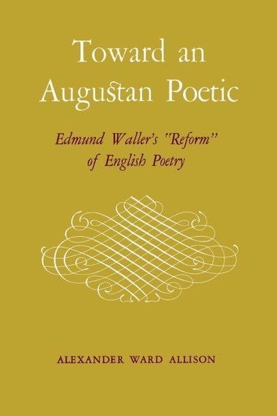 Toward an Augustan Poetic