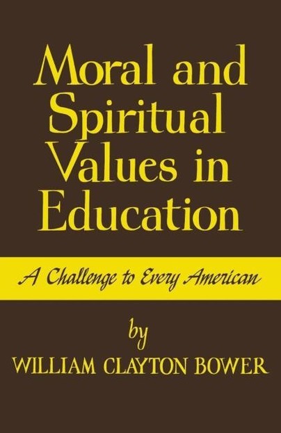 Moral and Spiritual Values in Education Cover