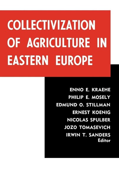 Collectivization of Agriculture in Eastern Europe Cover