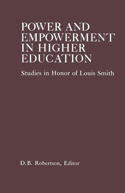 Power and Empowerment in Higher Education Cover