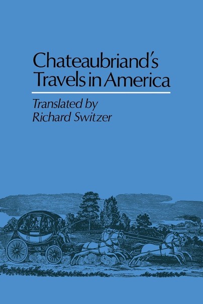 Chateaubriand's Travels in America Cover