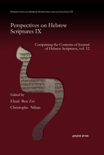 Perspectives on Hebrew Scriptures IX