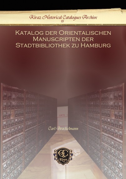 Katalog der Orientalischen Manuscripten der Stadtbibliothek zu Hamburg