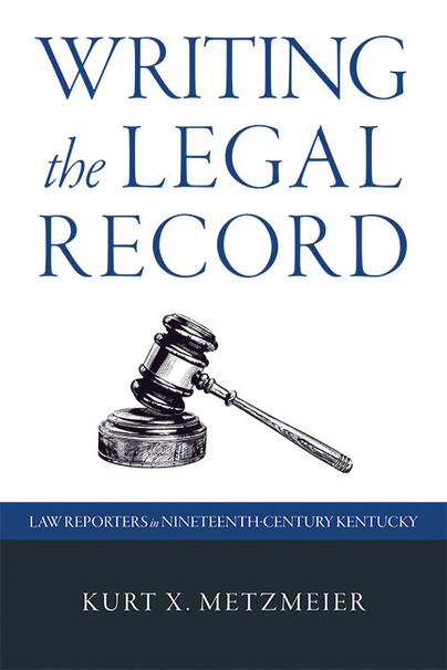 Writing the Legal Record Cover