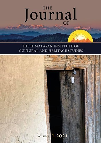 Journal of the Himalayan Institute of Cultural Heritage Studies Cover