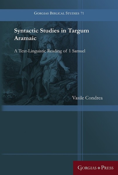 Syntactic Studies in Targum Aramaic Cover