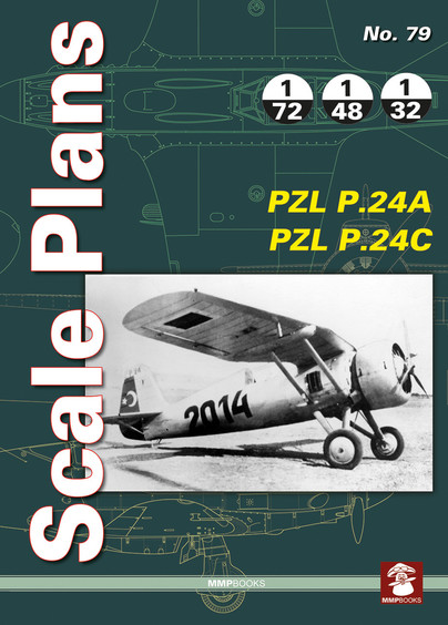 Scale Plans No. 79 PZL P.24A & PZL P.24C Cover