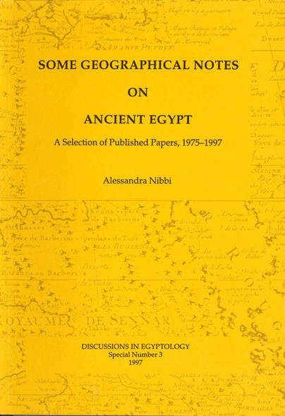 Some Geographical Notes on Ancient Egypt