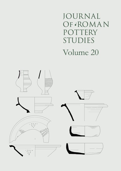 Journal of Roman Pottery Studies Volume 20 Cover
