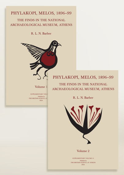 Phylakopi, Melos, 1896–99: The Finds in the National Archaeological Museum, Athens Cover
