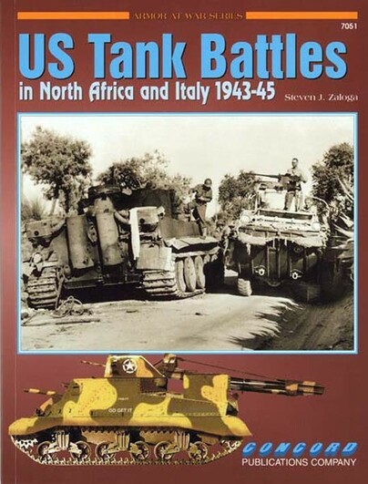 7051; US Tank Battles In North Africa And Italy 1942 - 45