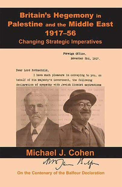 Britain's Hegemony in Palestine and the Middle East, 1917-56 Cover