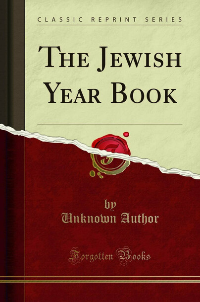 The Jewish Year Book 2014 Cover