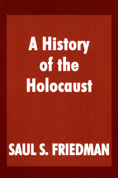 A History of the Holocaust Cover