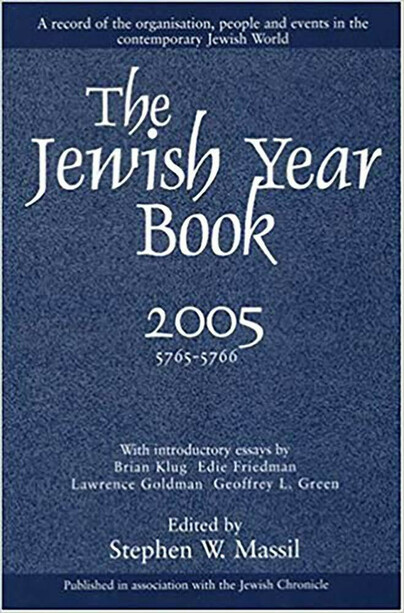 The Jewish Year Book 2005 Cover
