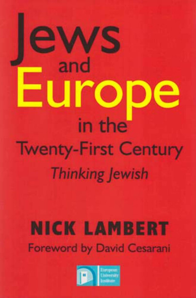 Jews and Europe in the Twenty-First Century Cover