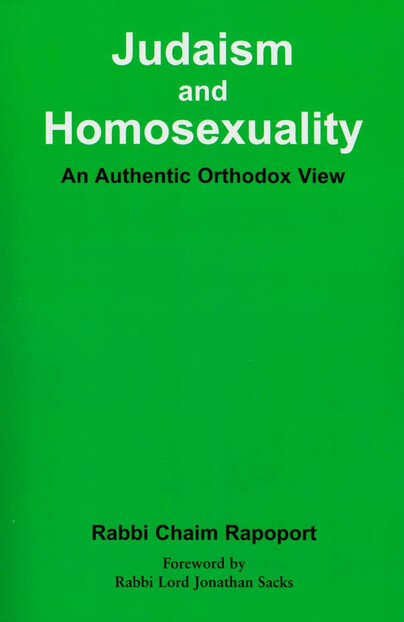 Judaism and Homosexuality Cover