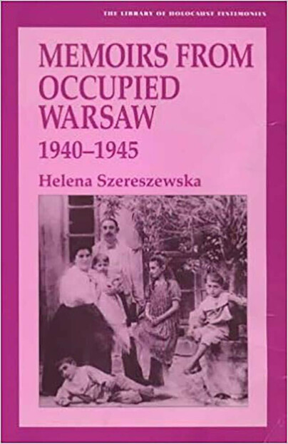 Memoirs from Occupied Warsaw Cover