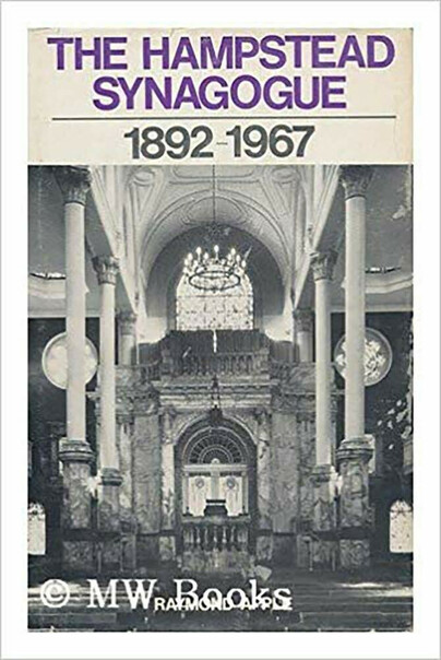 The Hampstead Synagogue, 1892-1967 Cover