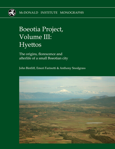 Boeotia Project;Volume III: Hyettos