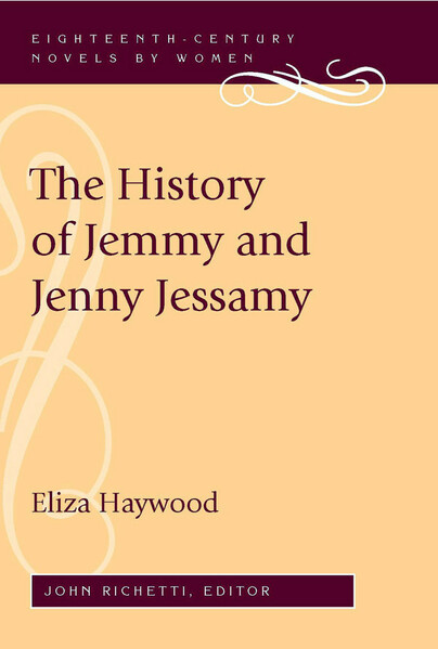 The History of Jemmy and Jenny Jessamy Cover