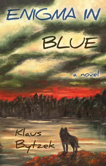 Enigma in Blue Cover