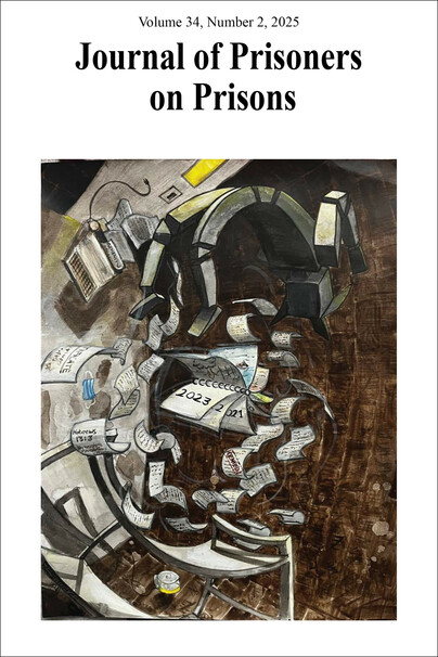 Journal of Prisoners on Prisons, V34, #2 Cover