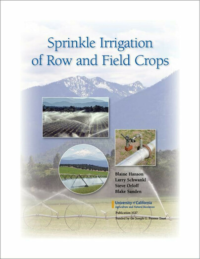 Sprinkle Irrigation of Row and Field Crops