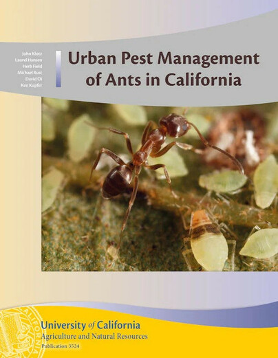 Urban Pest Management of Ants in California