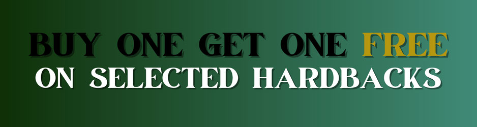 Buy one get one free on selected hardbacks