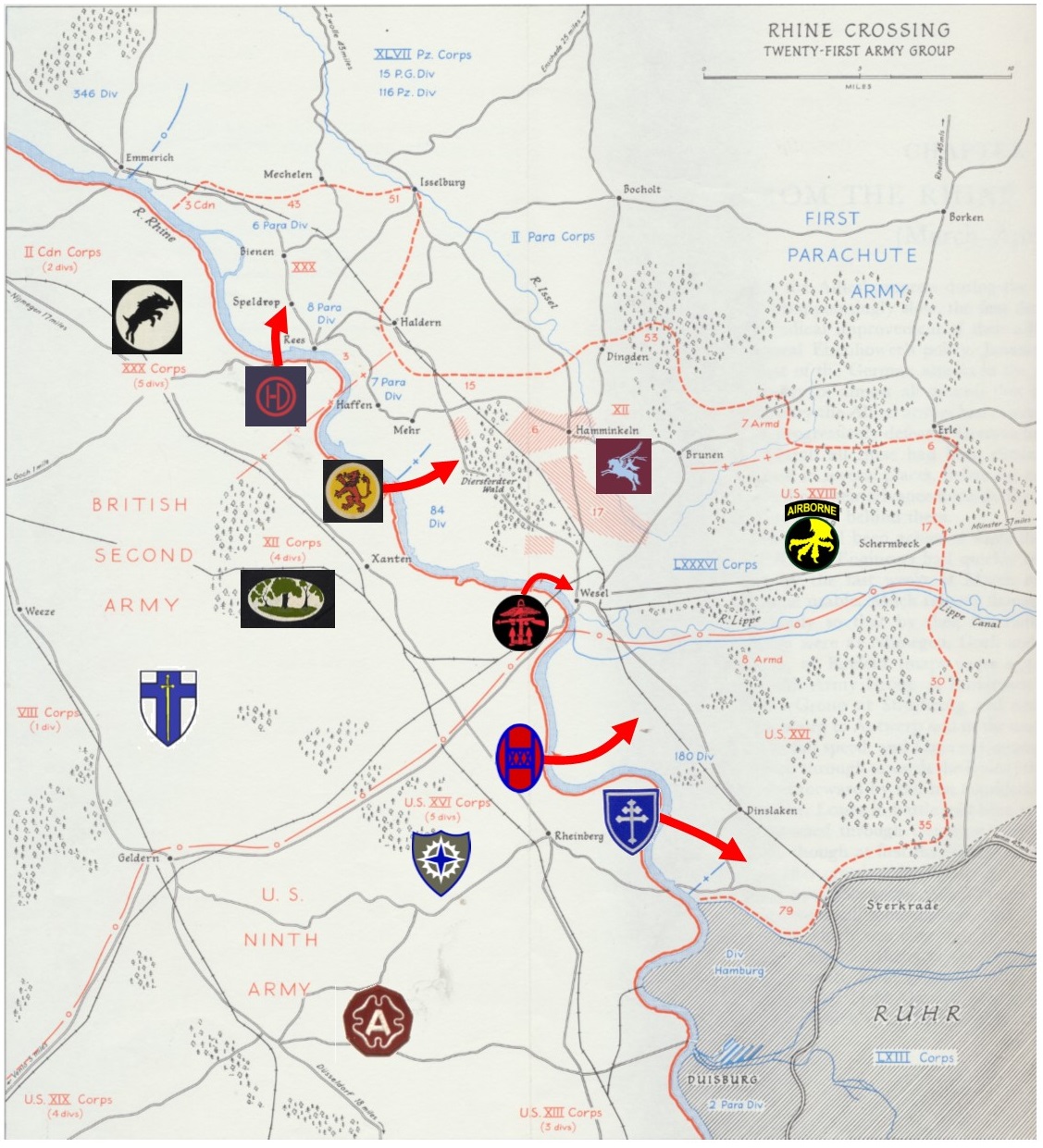 The Rhine Crossing: Operations Plunder and Varsity by Tim Saunders