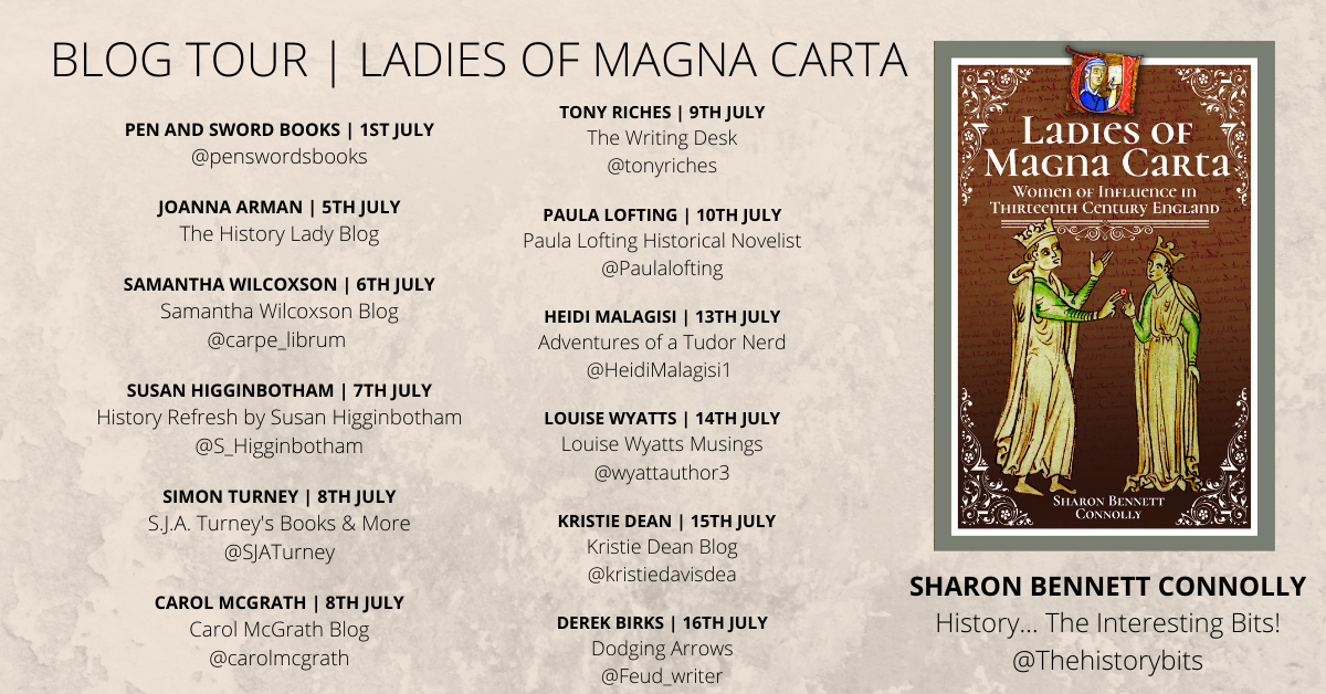 Blog Tour – Ladies of Magna Carta